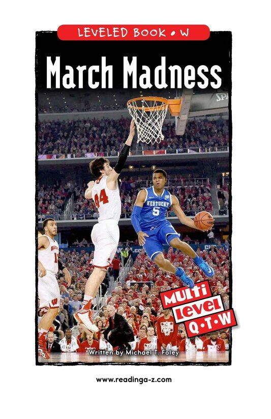 March Madness绘本故事第2页