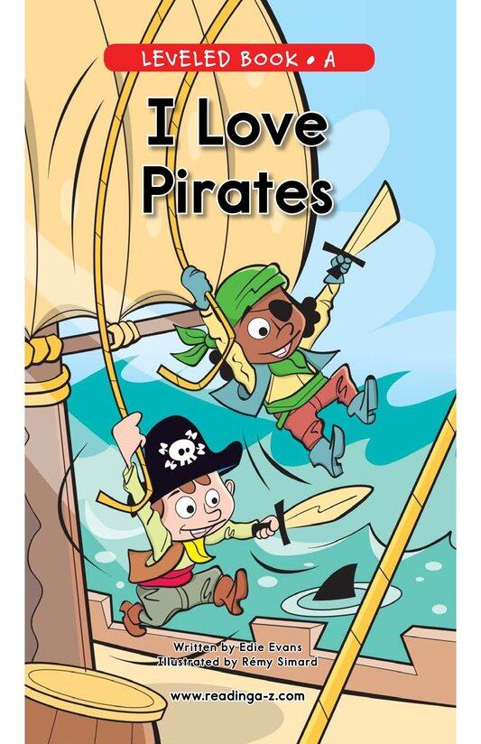 I Love Pirates绘本故事第2页