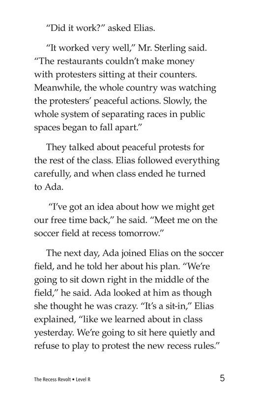 The Recess Revolt绘本故事第5页