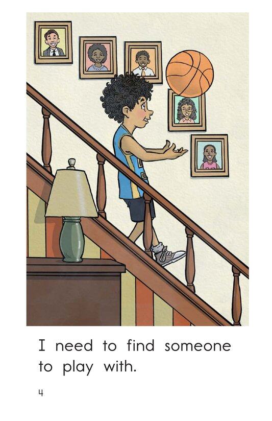 Who Wants to Play Basketball绘本故事第4页