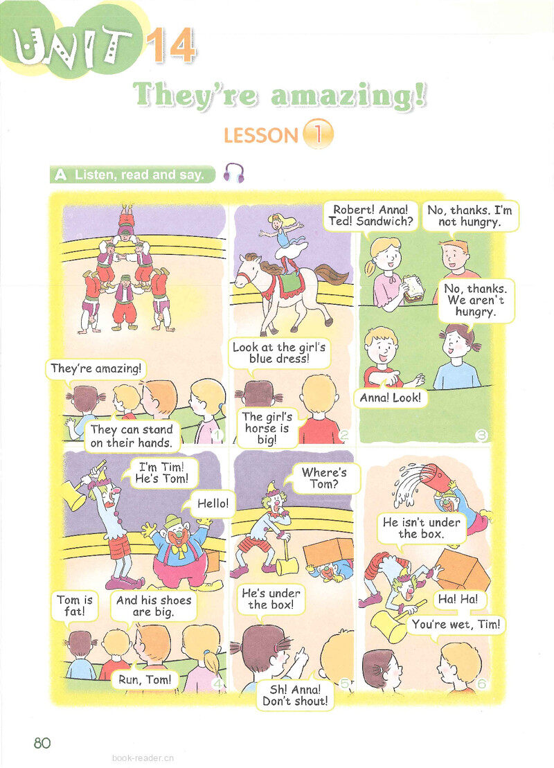 14 They're amazing!绘本故事第2页