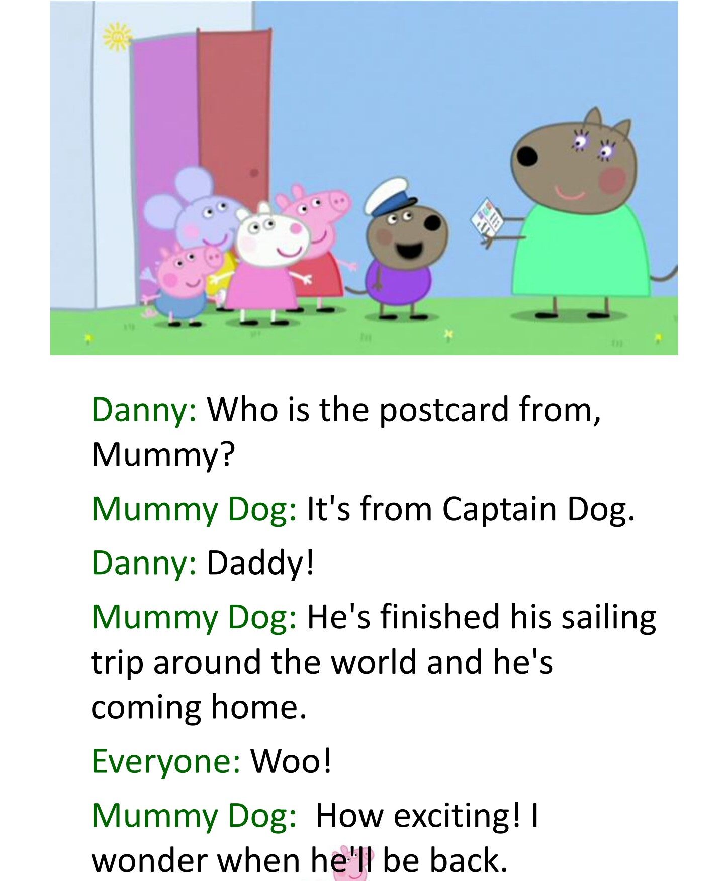 Captain Daddy Dog绘本故事第5页