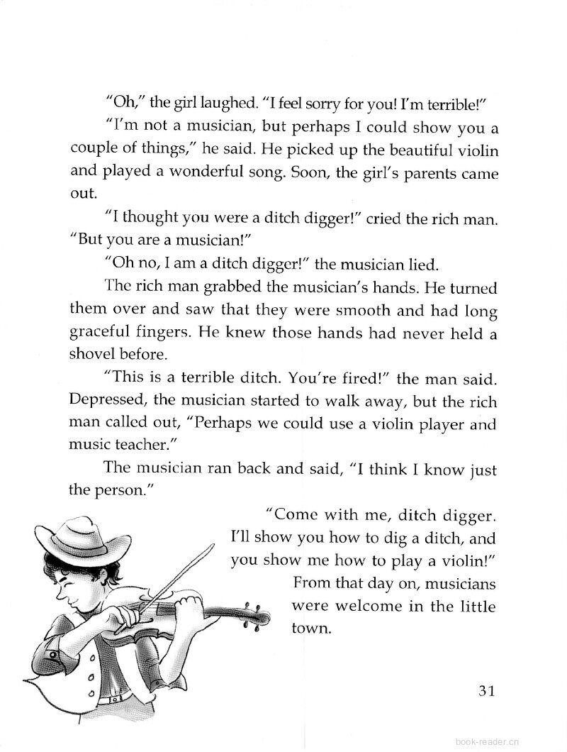 The Travelling Musician绘本故事第3页