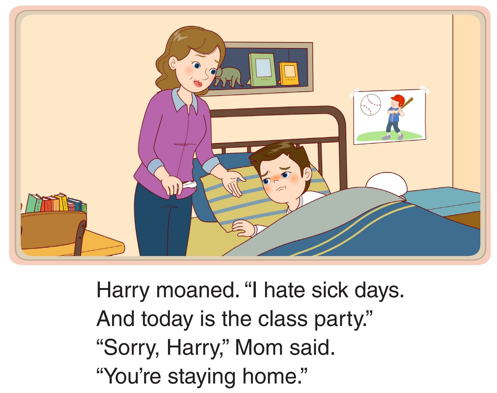 Harry’s Sick Day绘本故事第4页