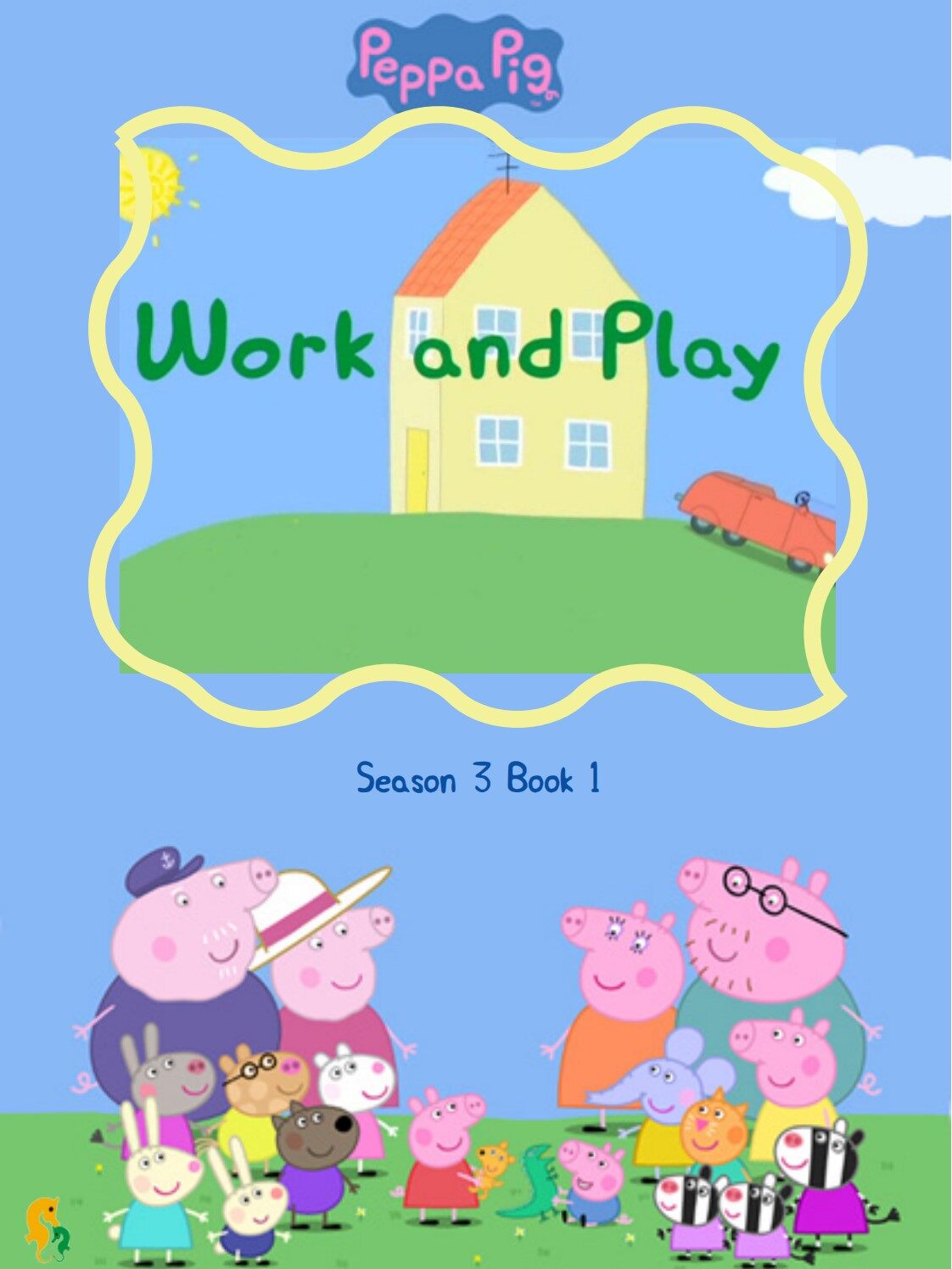 Work and Play绘本故事第2页