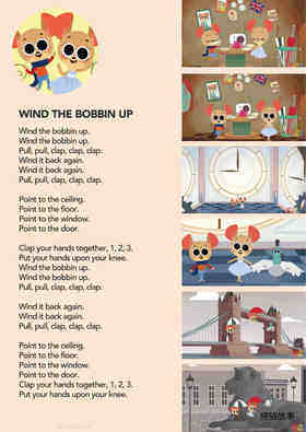 Wind The Bobbin Up绘本故事第2页
