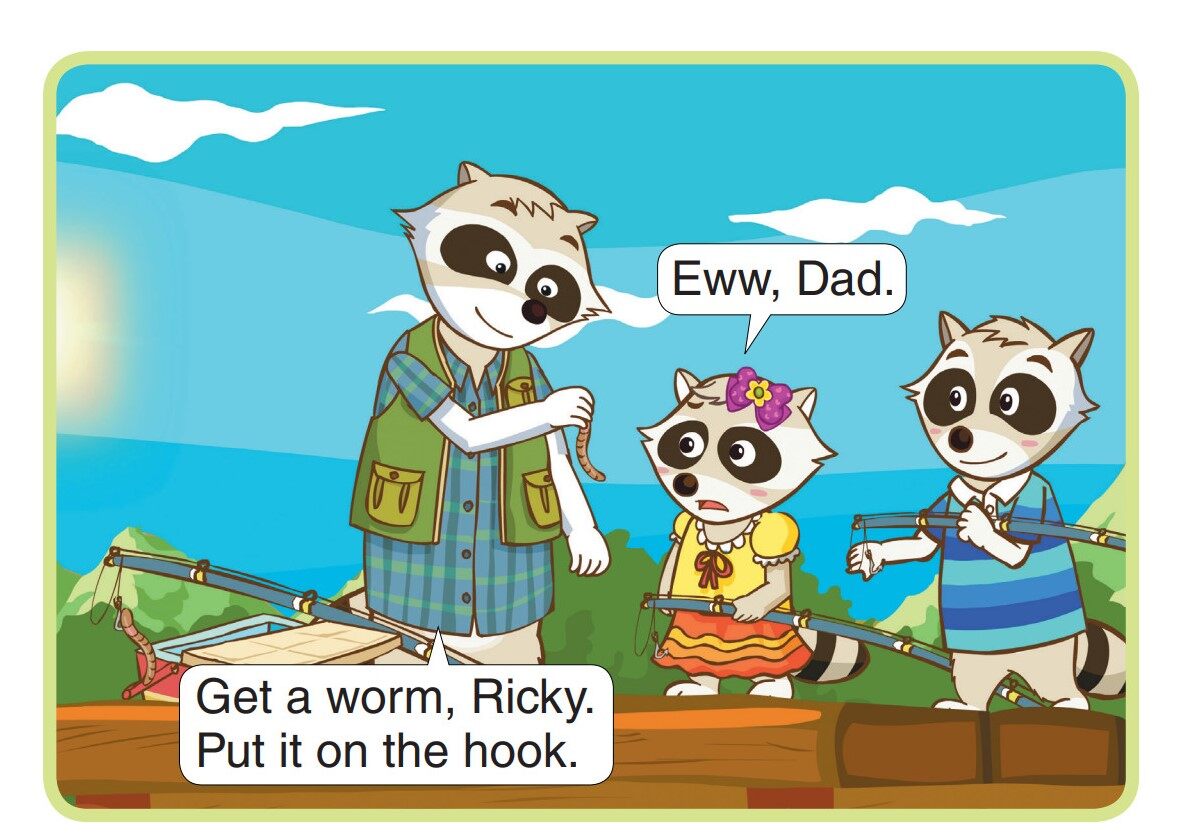 Fishing with Dad绘本故事第5页