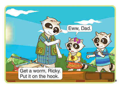 Fishing with Dad绘本故事第5页