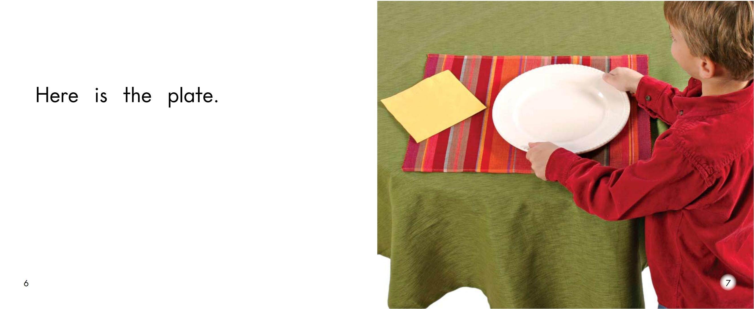 Setting the table绘本故事第5页