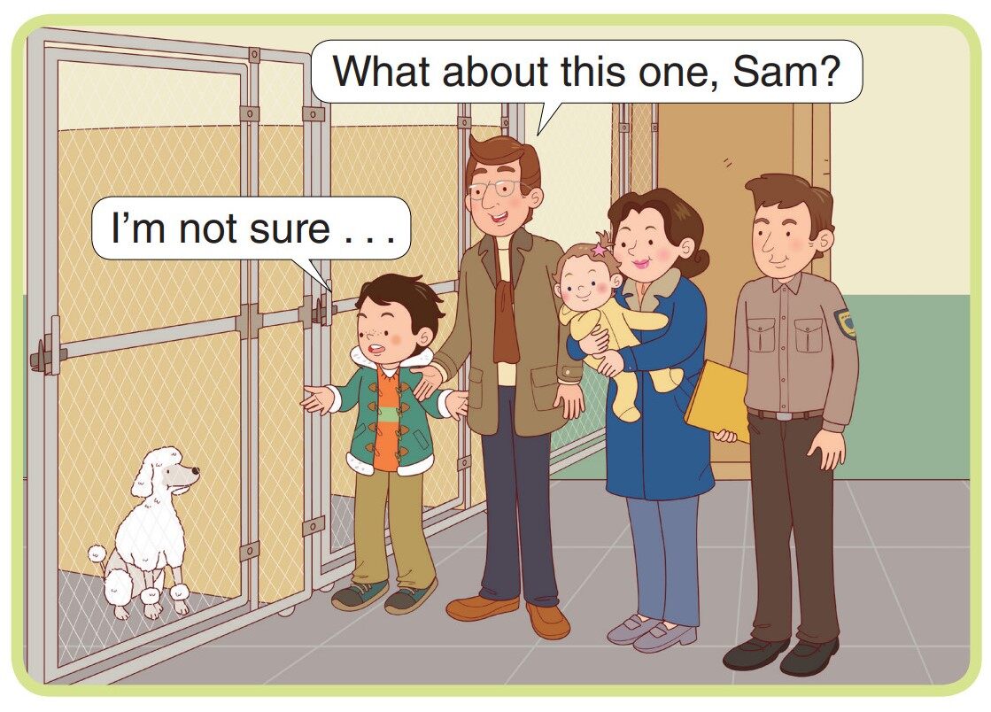 Sam Meets Lucky绘本故事第5页