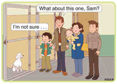 Sam Meets Lucky绘本故事第5页