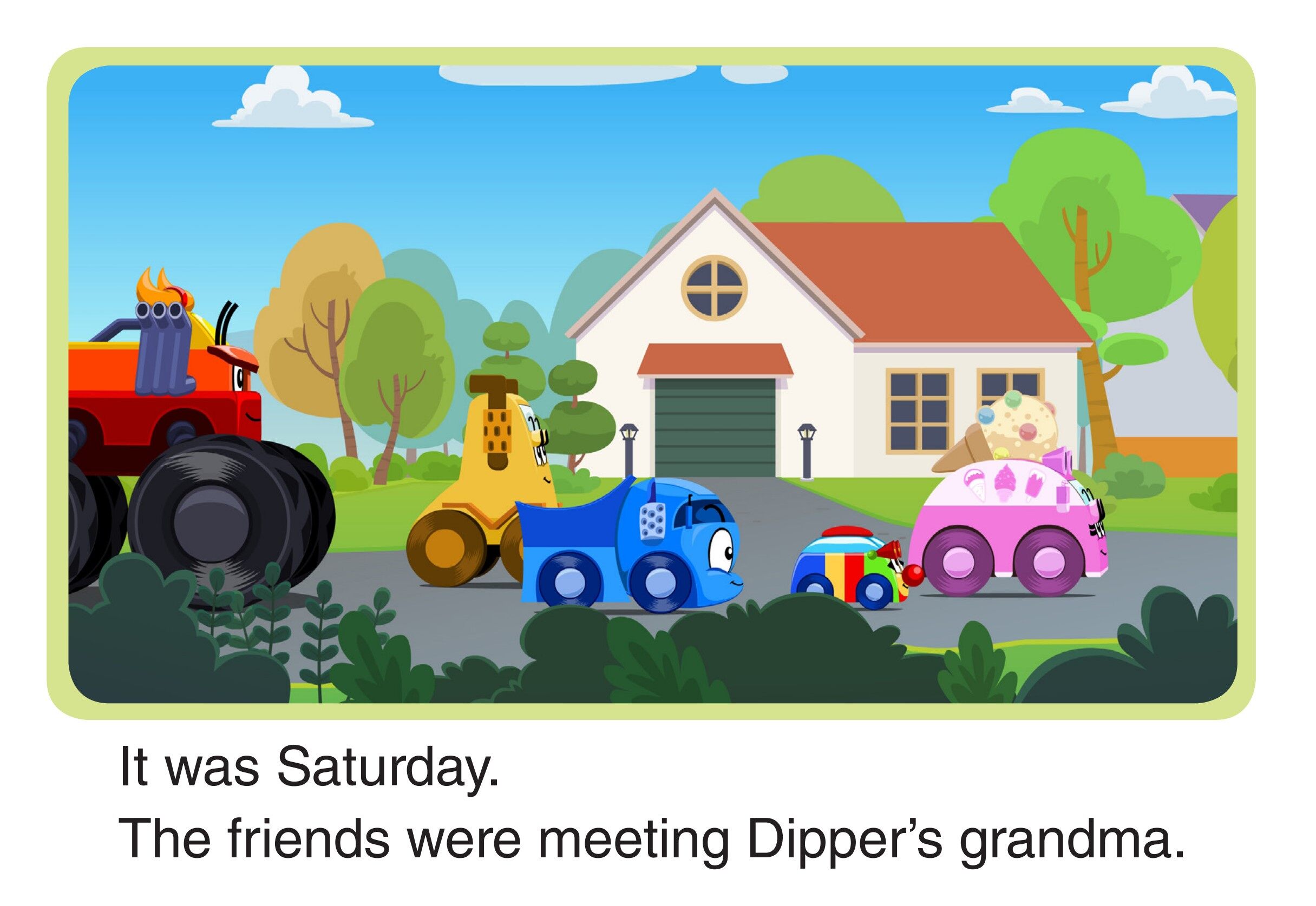 The Old Cars' Home绘本故事第3页