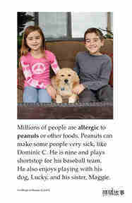 I'm Allergic to Peanuts绘本故事第3页