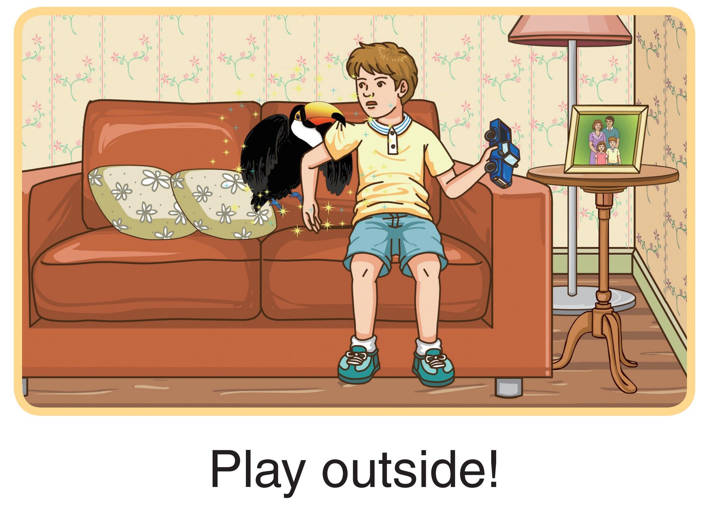 Don't Be Sad! Be Happy!绘本故事第5页