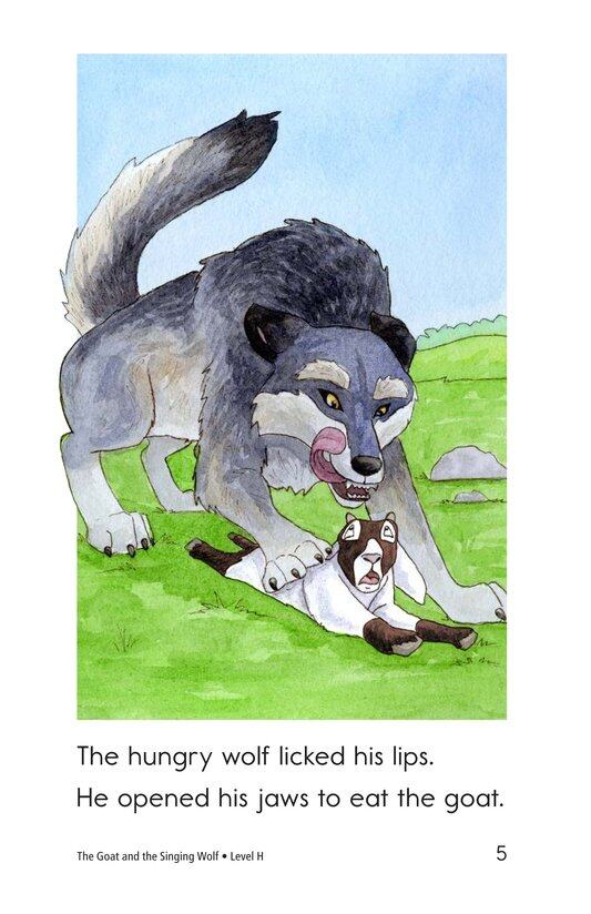 The Goat and the Singing Wolf绘本故事第5页