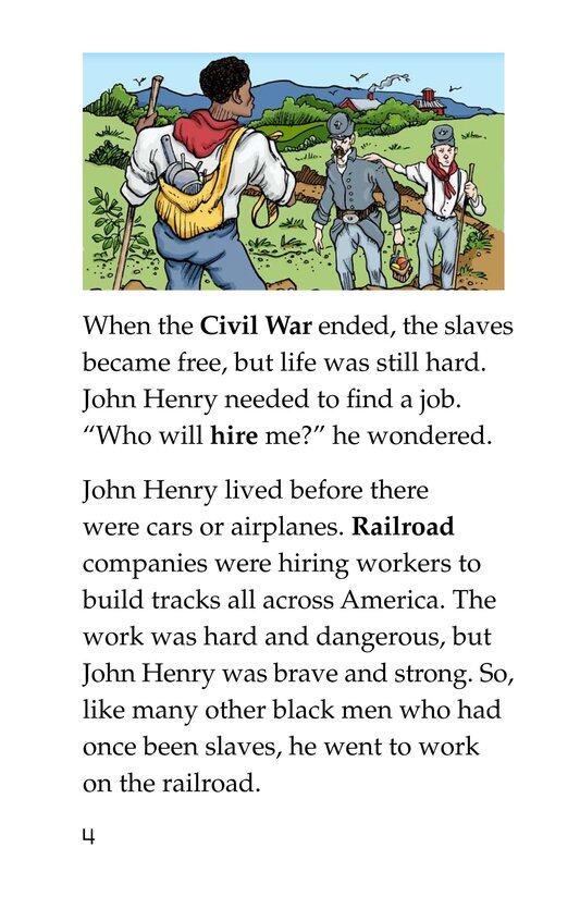 The Legend of John Henry绘本故事第4页