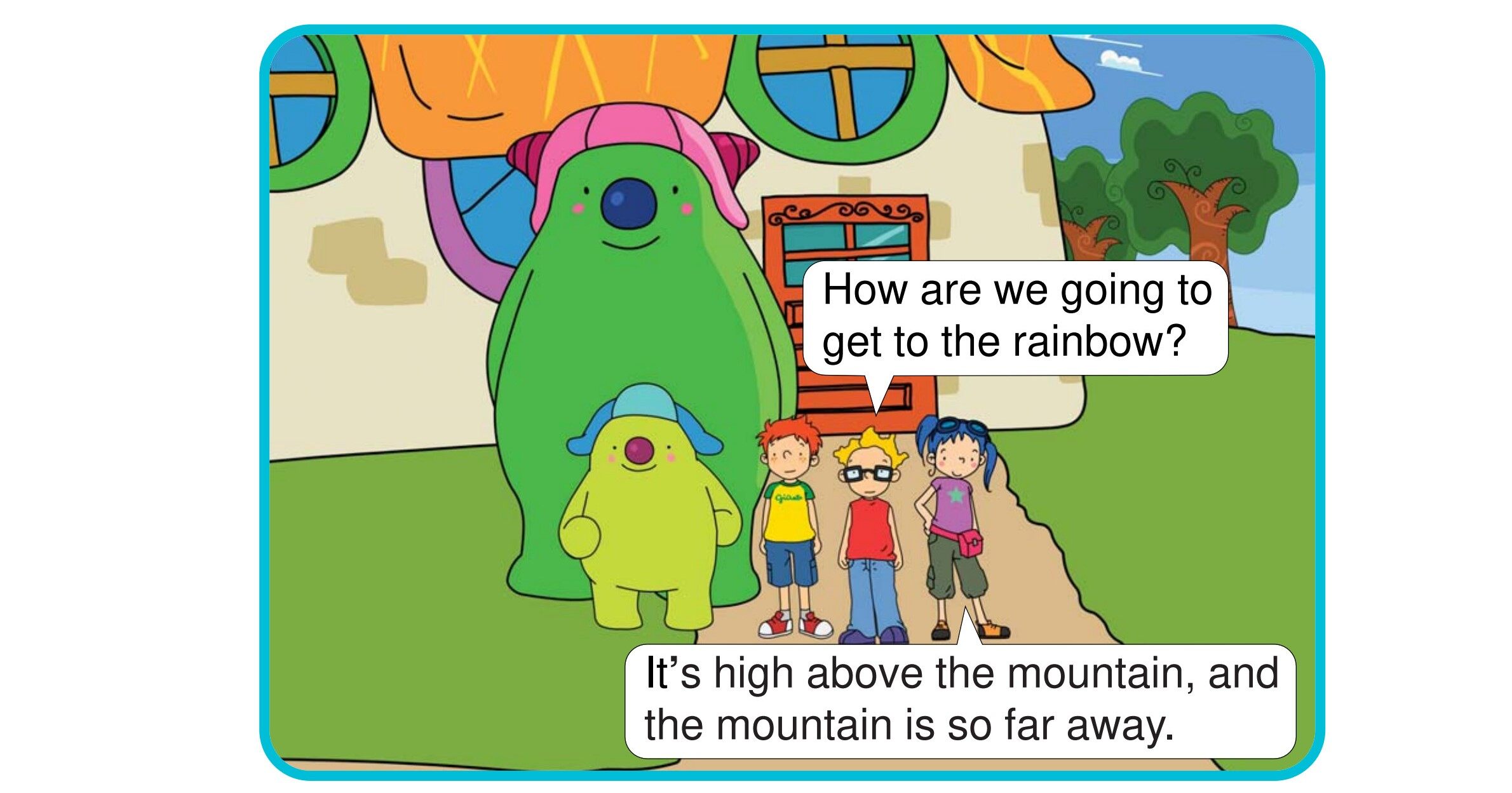 A Last Rainbow Ride绘本故事第2页