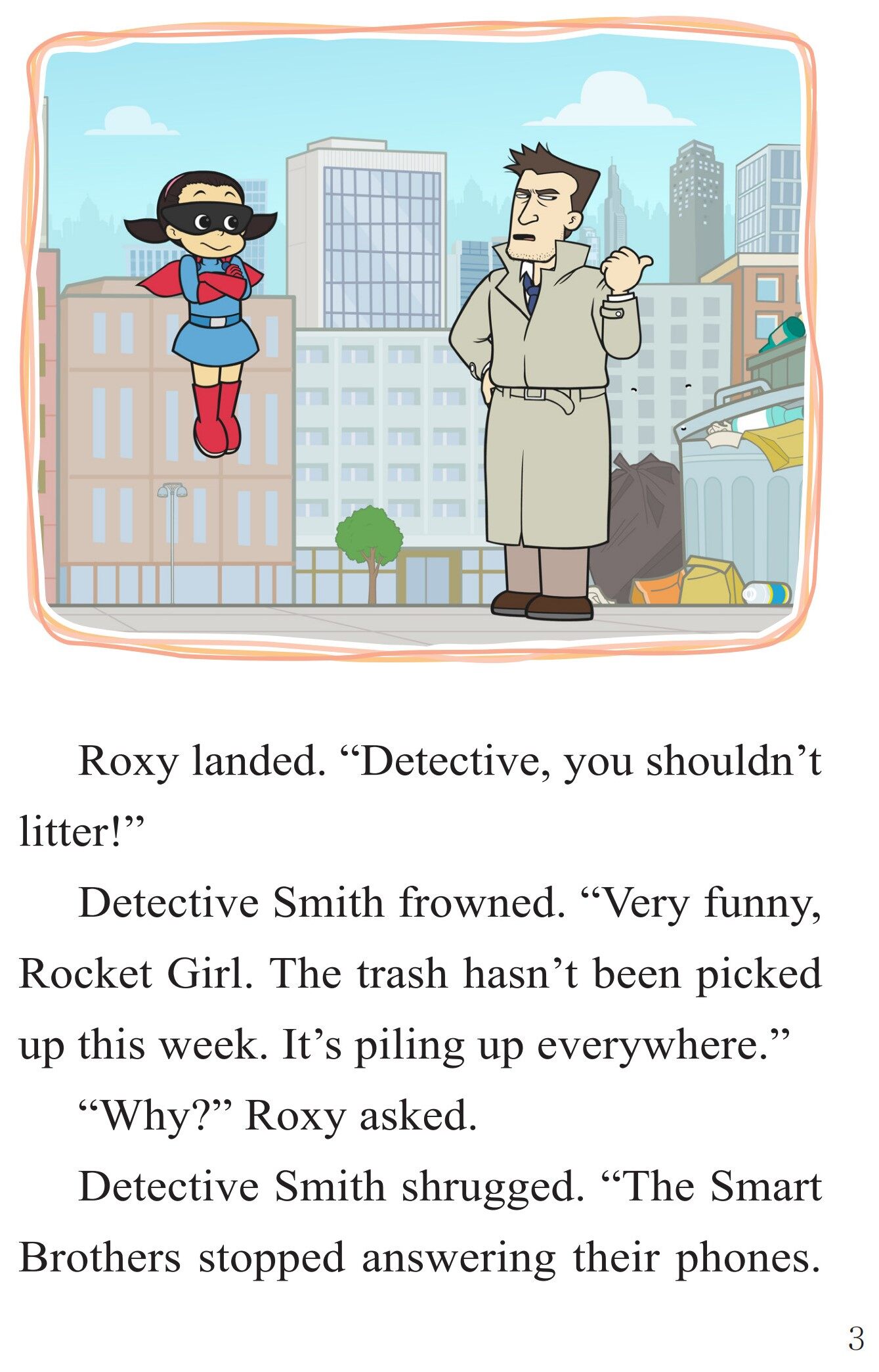 The Garbage Truck绘本故事第5页