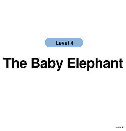 The Baby Elephant绘本故事第2页