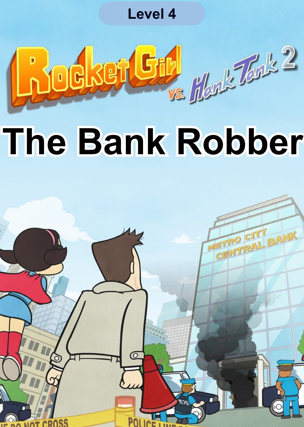 The Bank Robber绘本故事第2页