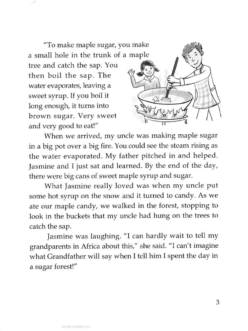 Sweet Treat From the Forest绘本故事第4页