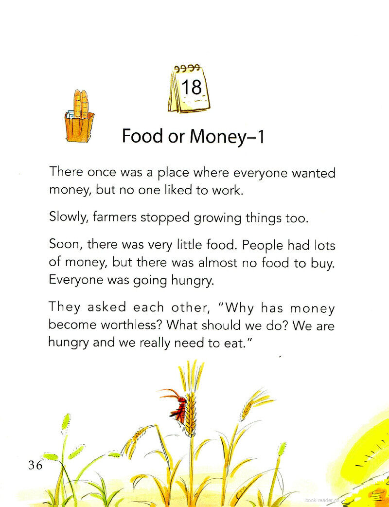 Food or Money-1绘本故事第2页
