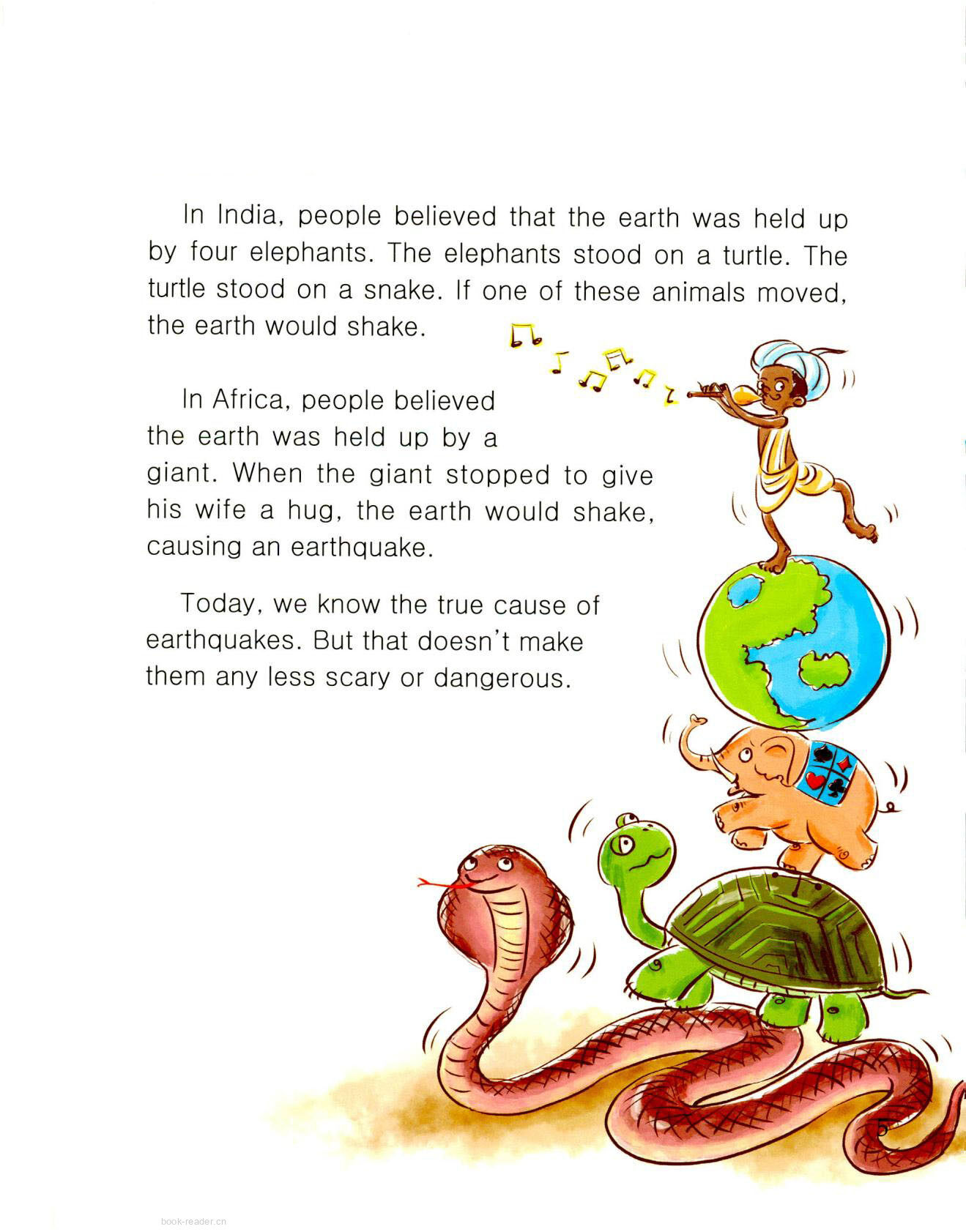 Earthquakes绘本故事第3页