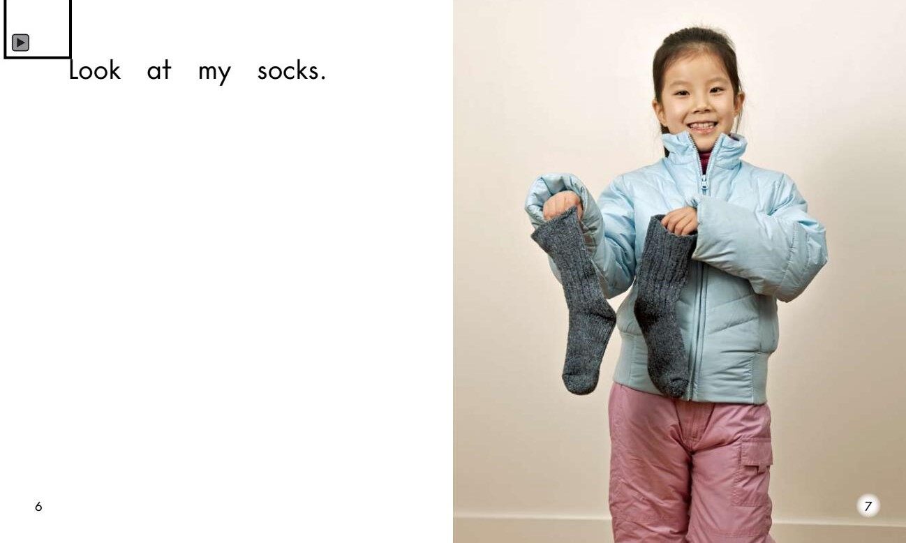 Going sledding绘本故事第5页