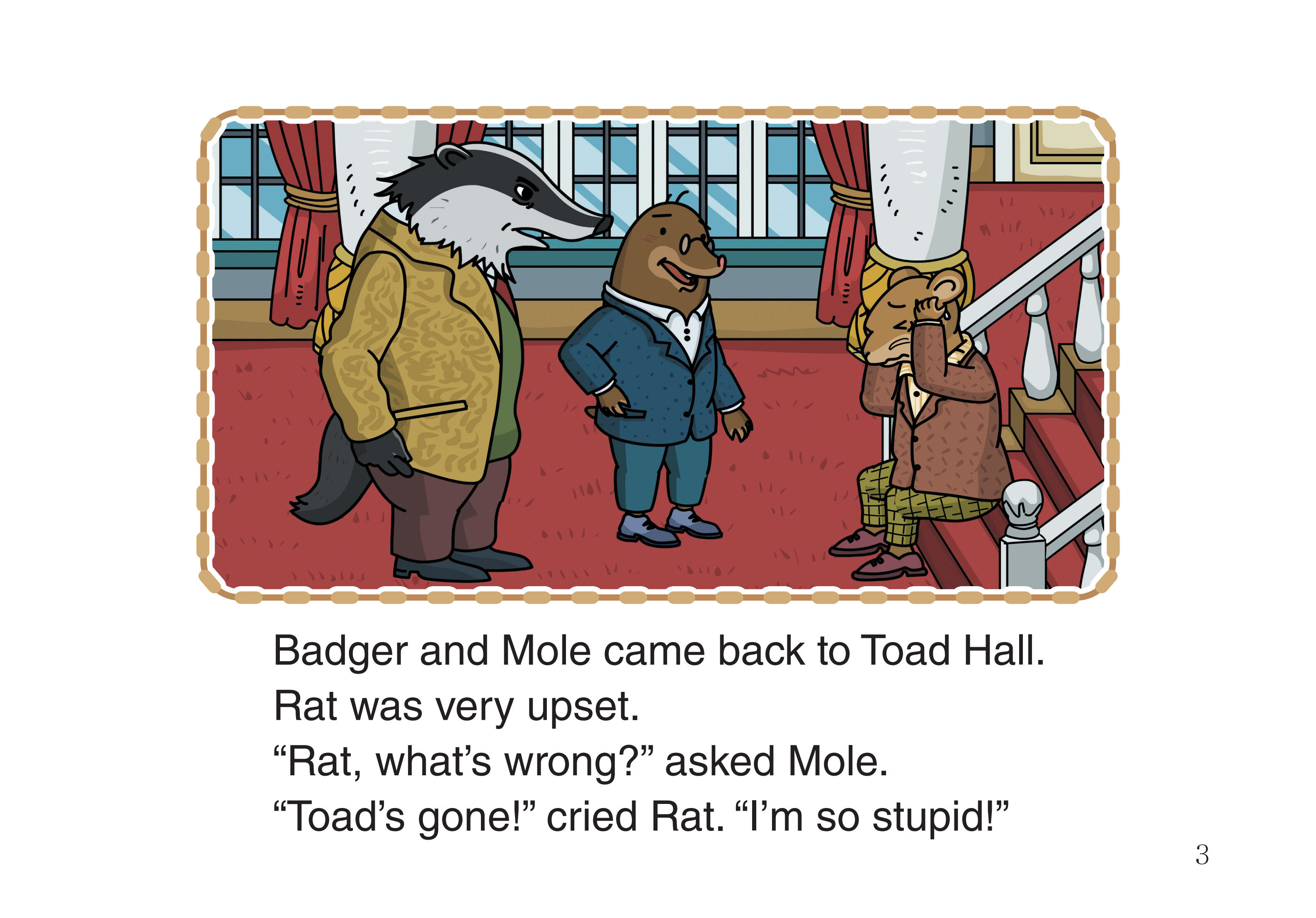 The Red Lion绘本故事第5页