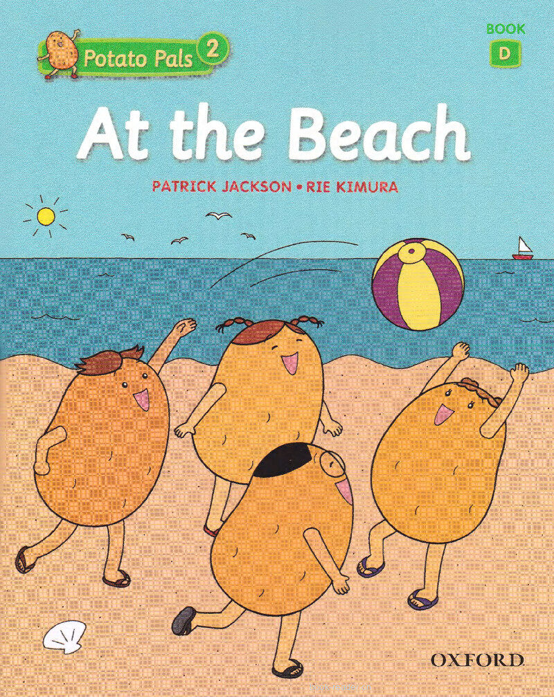 2D-At the Beach绘本故事第2页