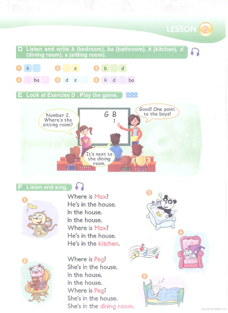 2 This is our house绘本故事第5页