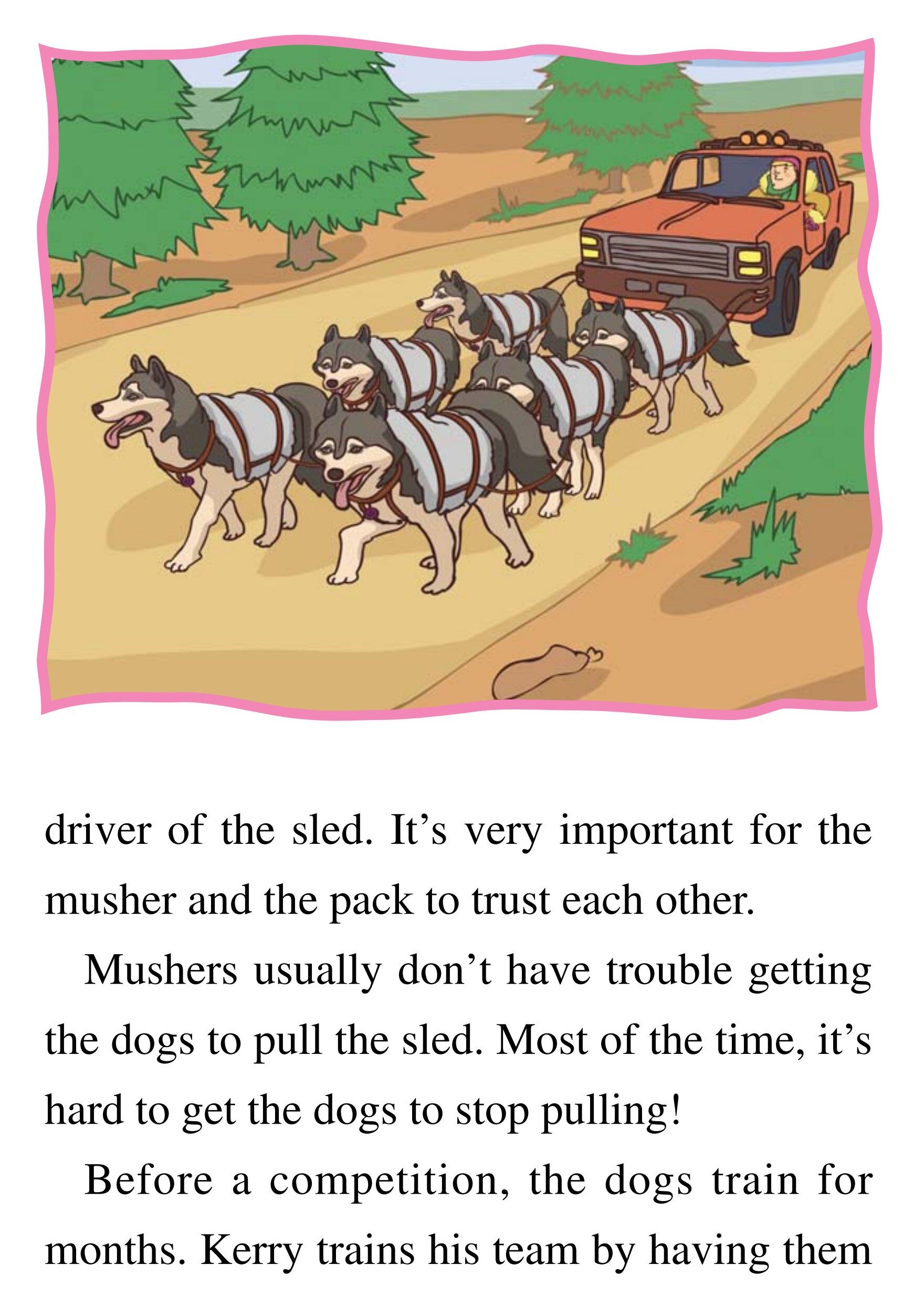 The Musher and the Pack绘本故事第5页