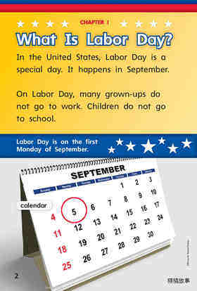 G1 ELL U6W5 It's Labor Day!绘本故事第4页