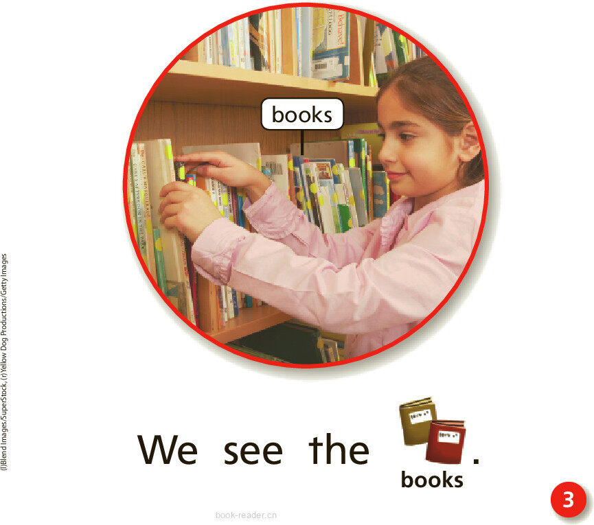 GK ELL U01W3 At School绘本故事第4页