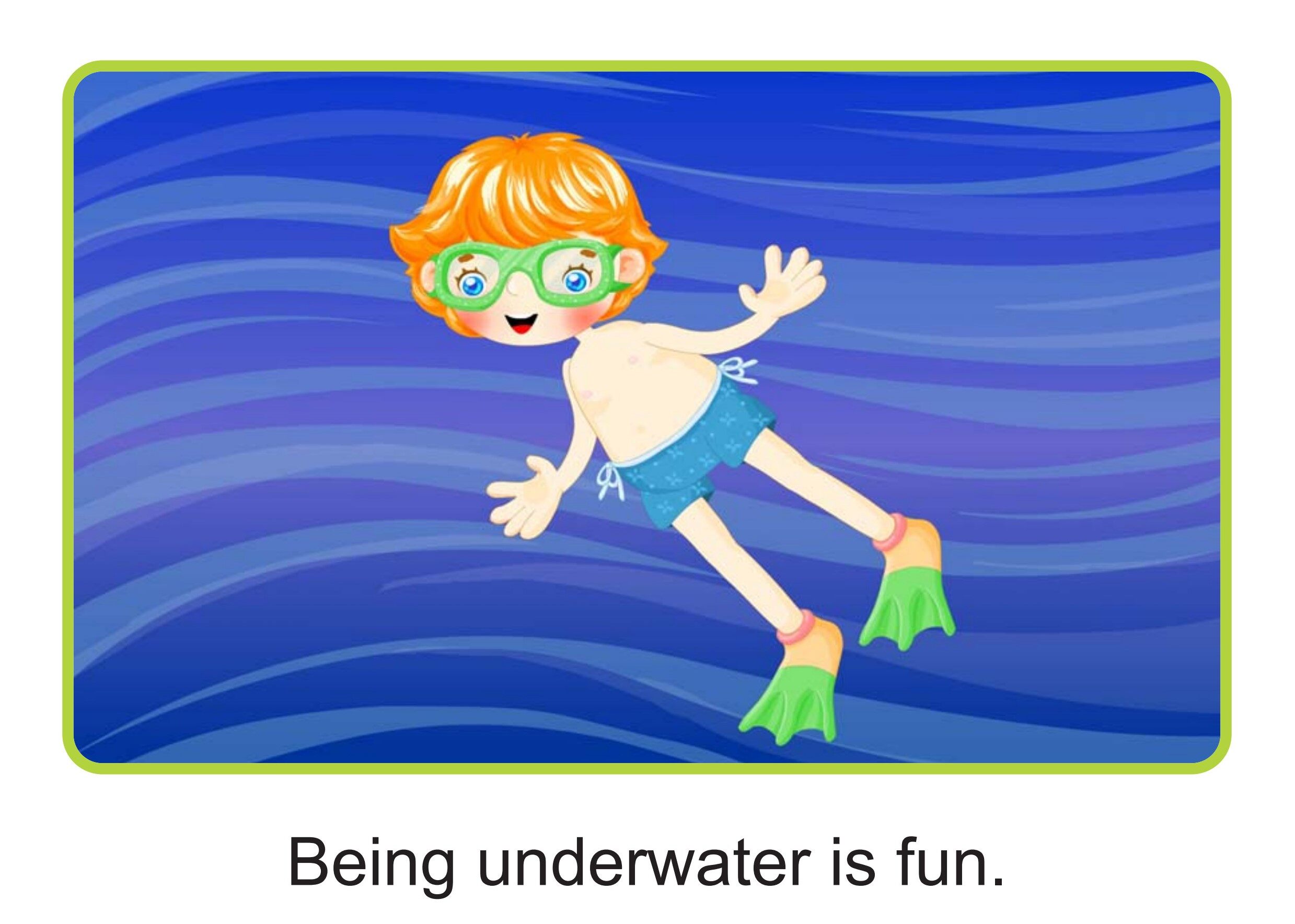 Underwater Fun绘本故事第2页