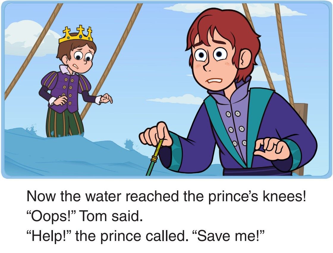 A Sinking Boat!绘本故事第5页