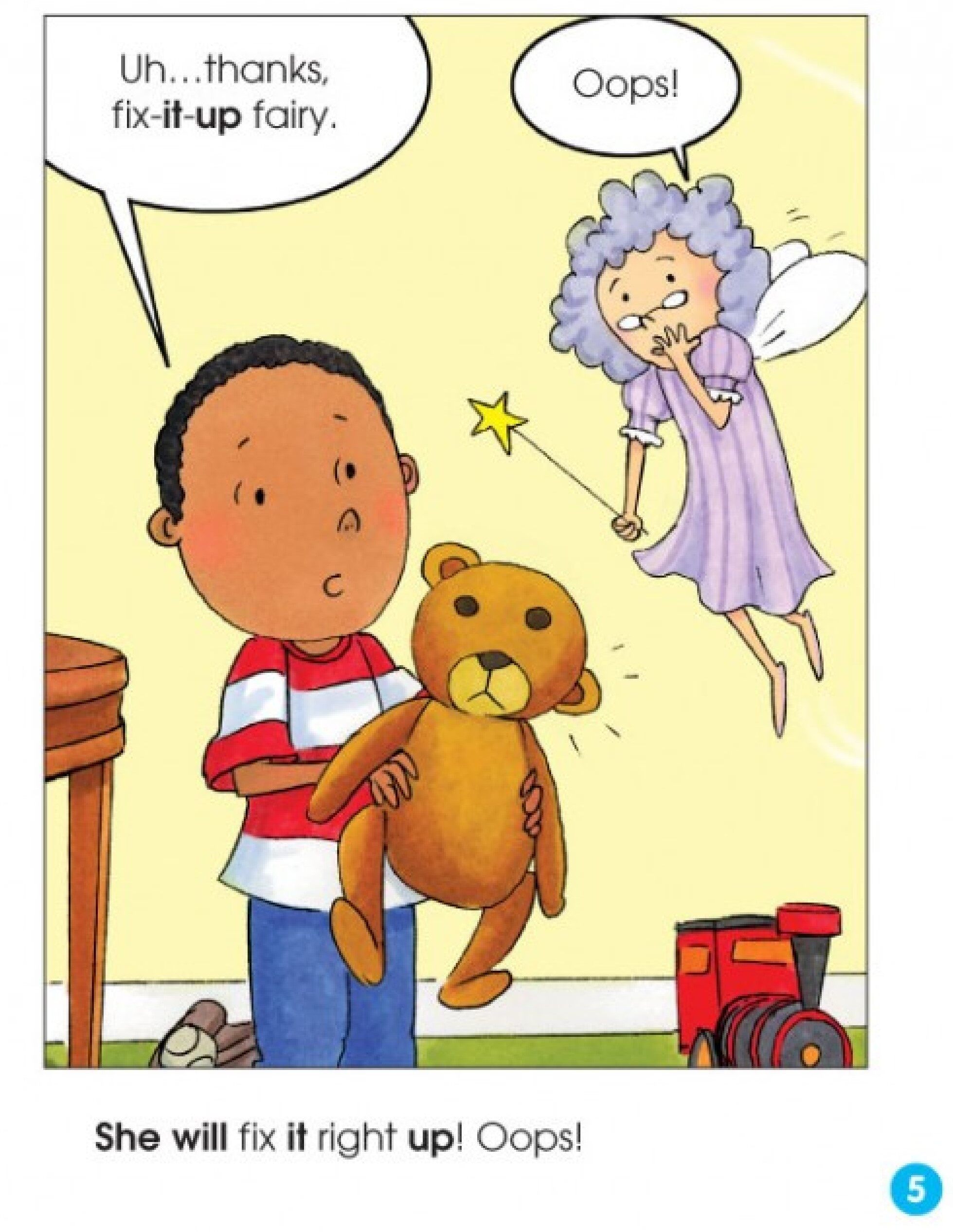 The Fix-It-Up Fairy绘本故事第5页