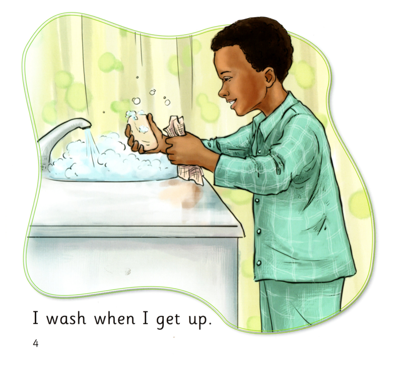 Wash,Wash,Wash绘本故事第4页