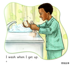 Wash,Wash,Wash绘本故事第4页