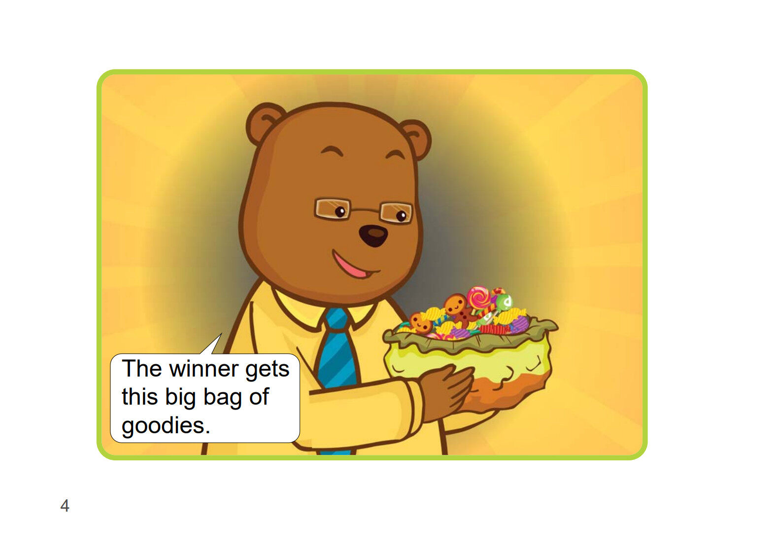 The Scary Mask绘本故事第5页