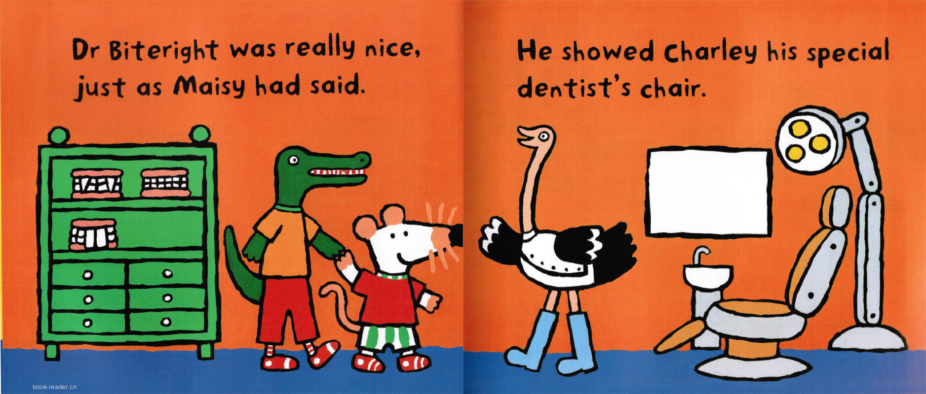 Maisy Charley and the Wobbly Tooth绘本故事第5页