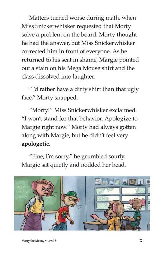 Morty the Meany绘本故事第4页