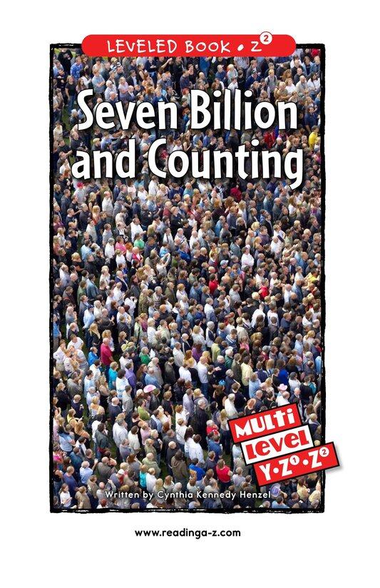 Seven Billion and Counting绘本故事第2页