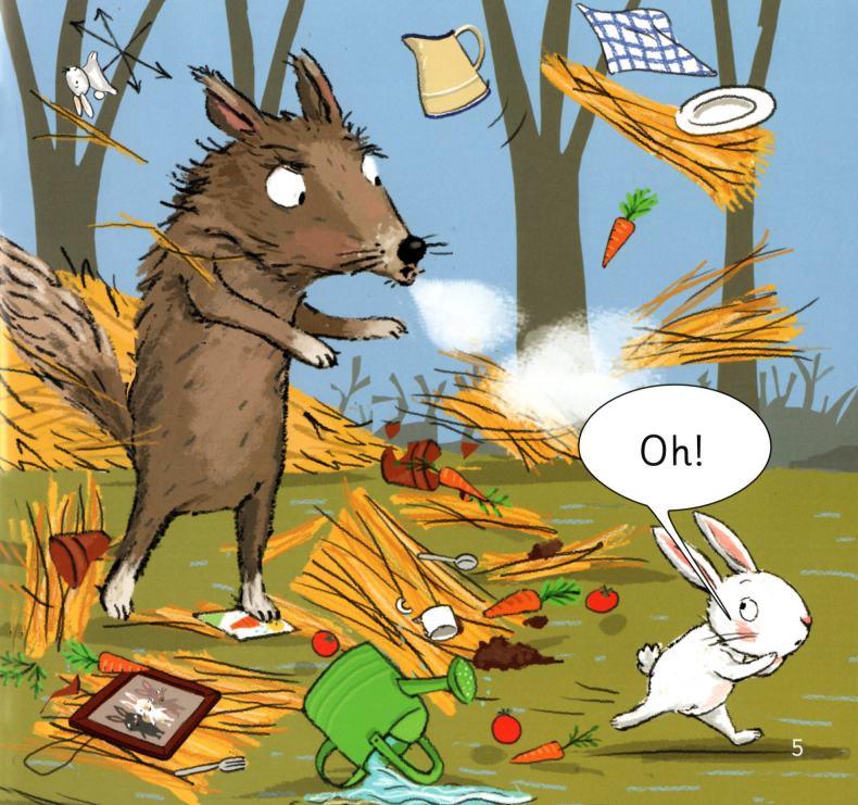 The Three Little Rabbits绘本故事第5页