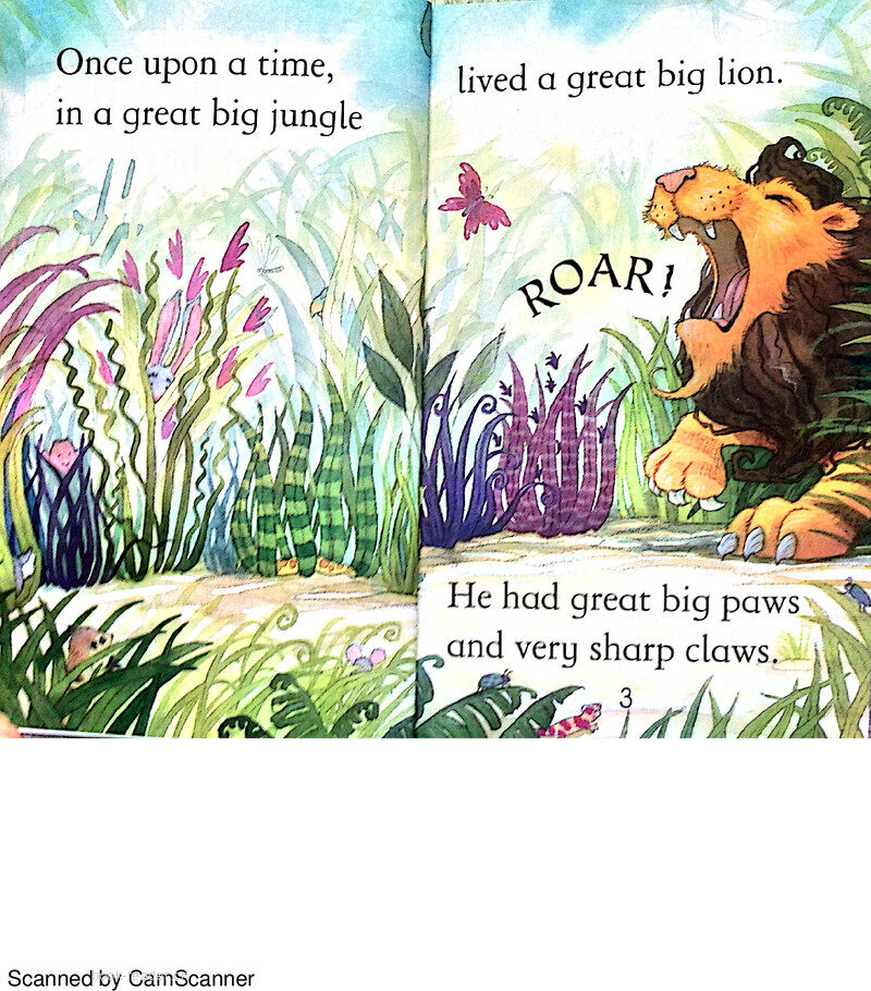 Clever Rabbit and the Lion绘本故事第3页