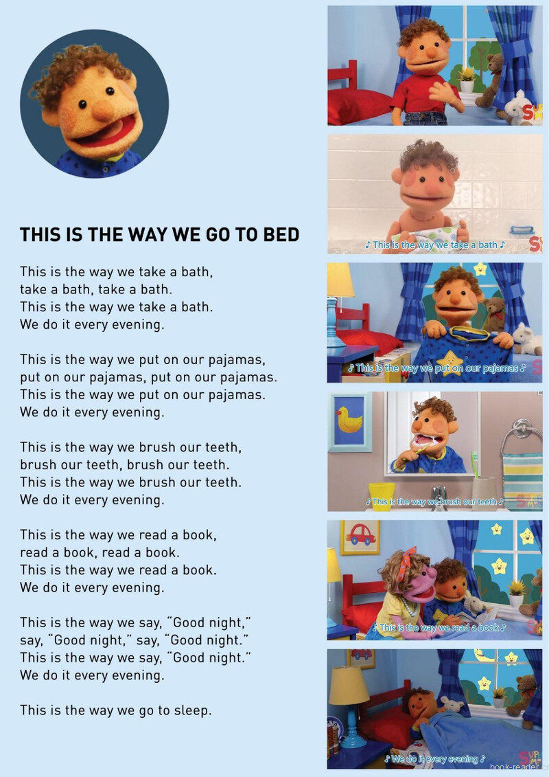 This Is The Way We Go To Bed绘本故事第2页