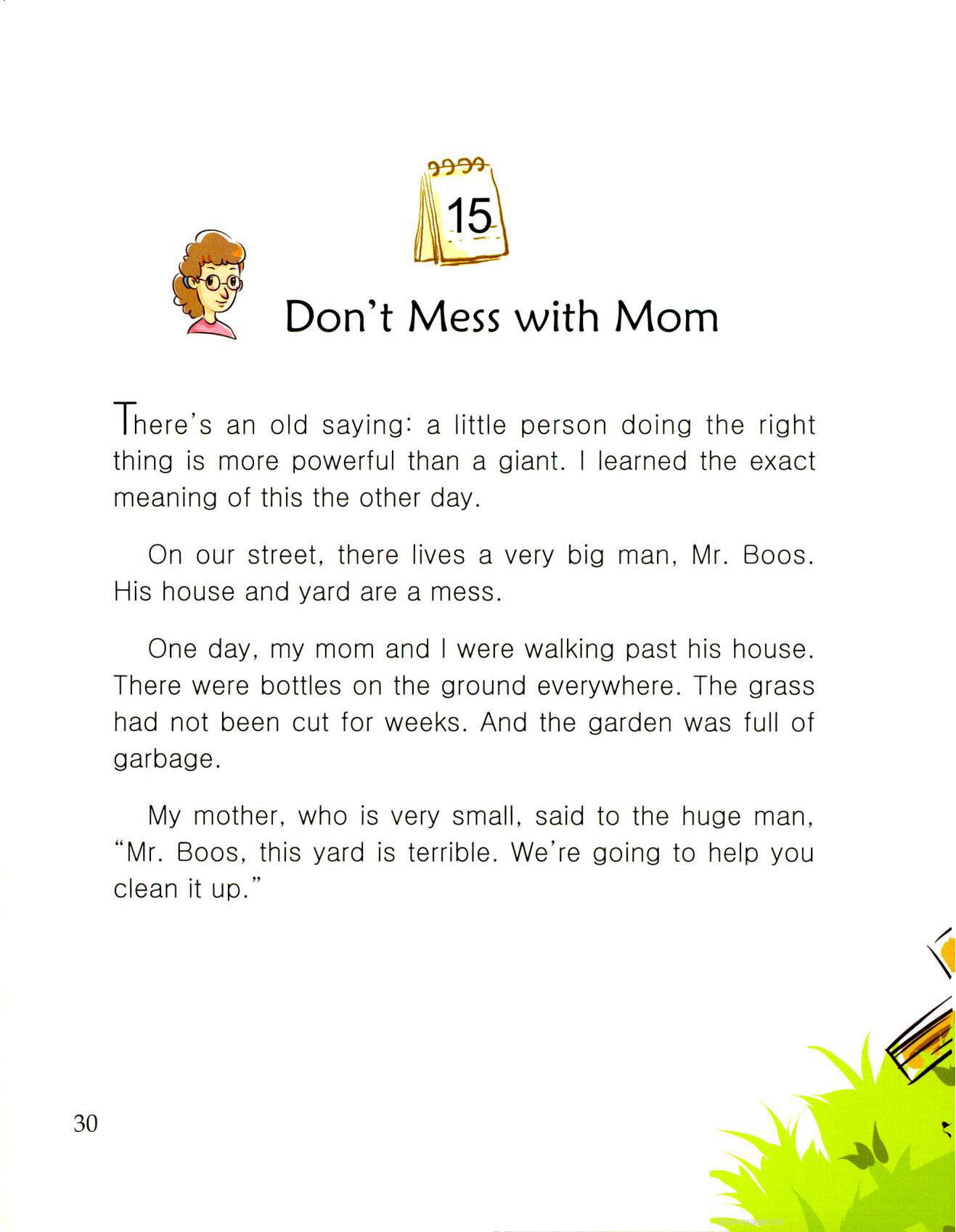 Don't Mess with Mom绘本故事第2页