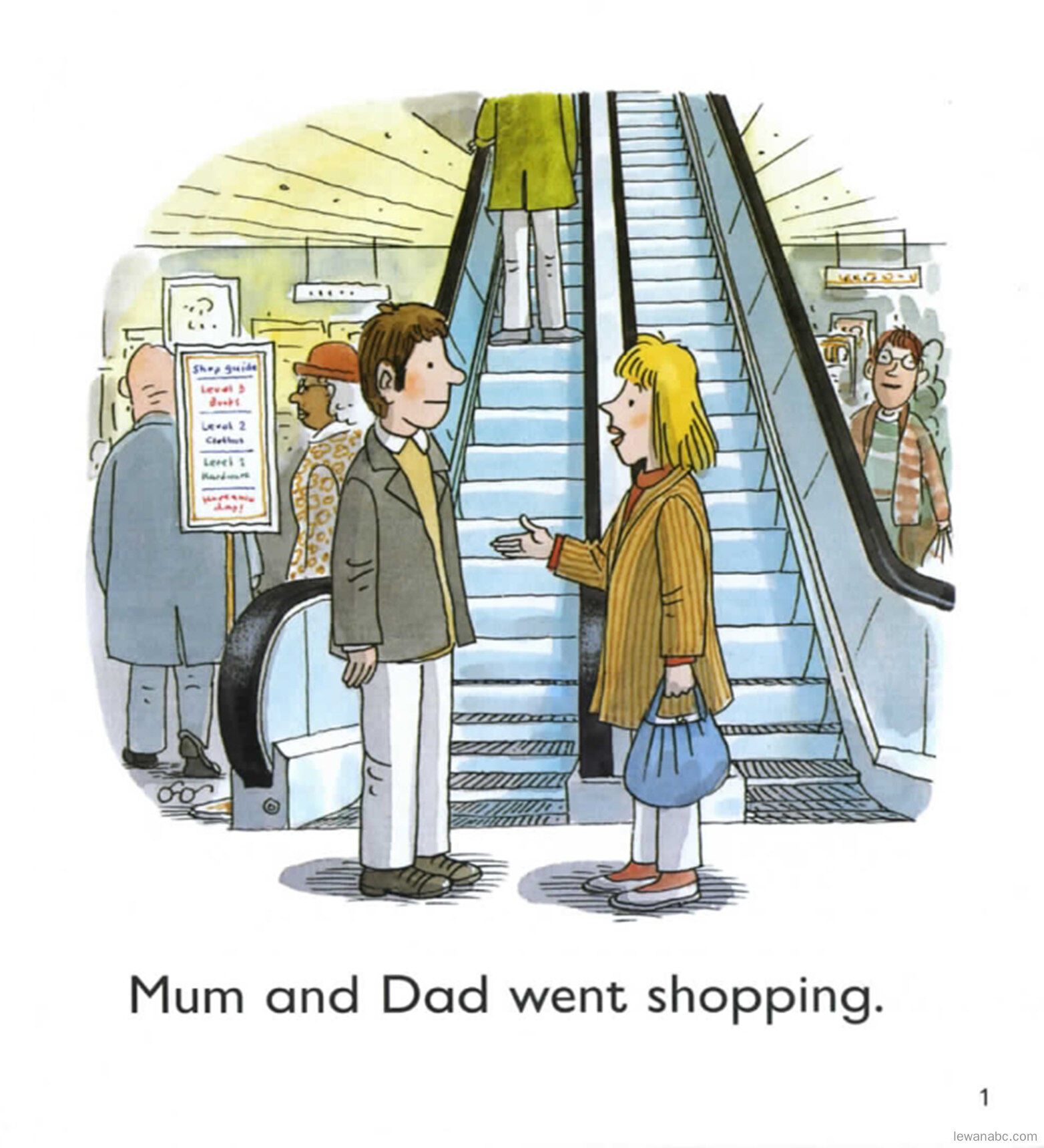 Up and Down绘本故事第3页