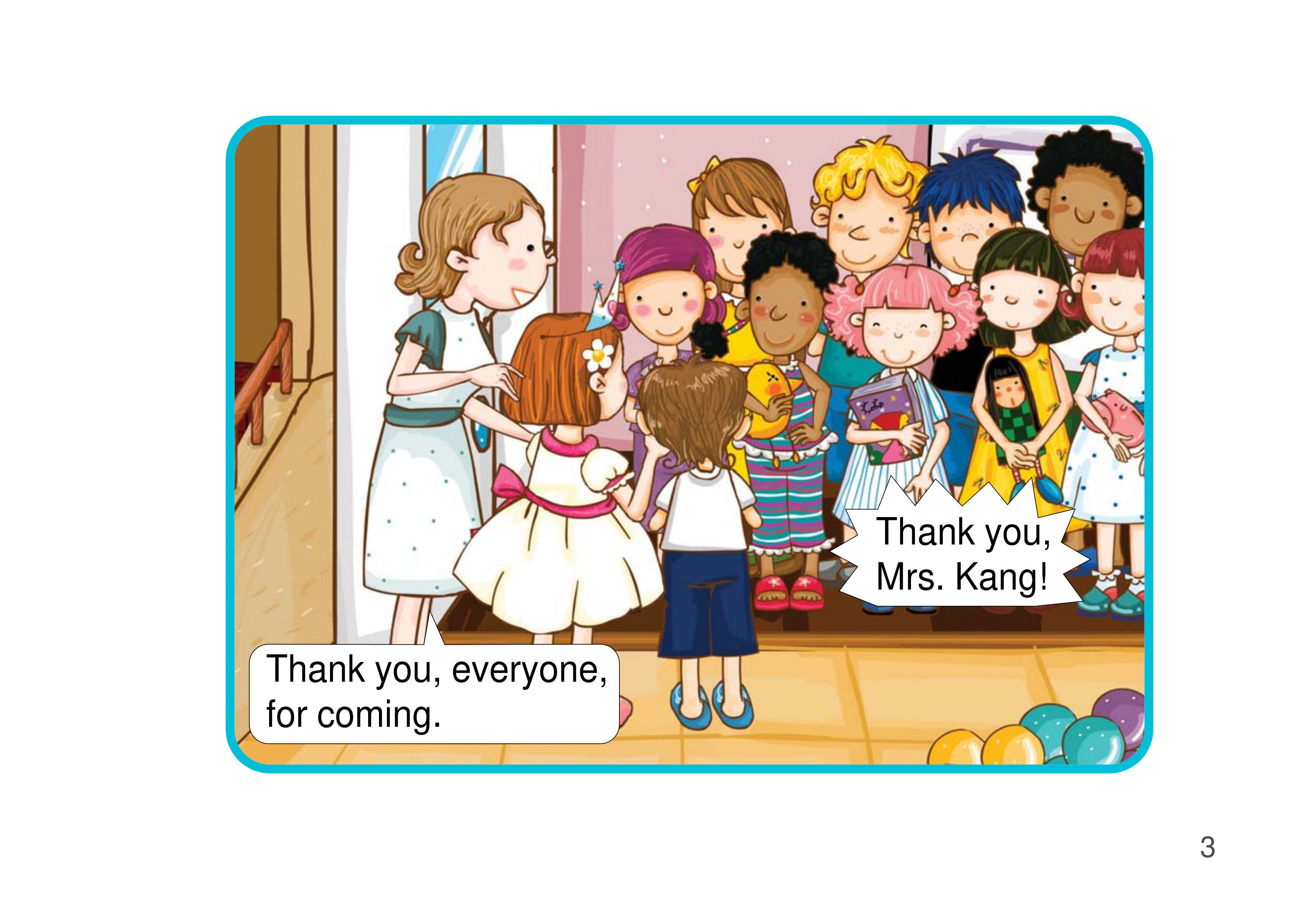 The Birthday Treasure Hunt绘本故事第4页