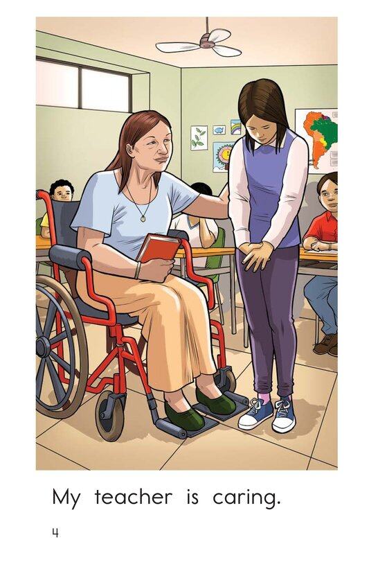 My Teacher绘本故事第4页
